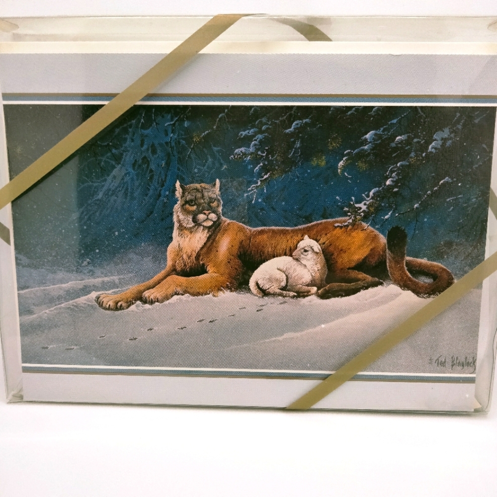 Vintage leanin tree holiday cards and envelopes. This is a beautiful set .